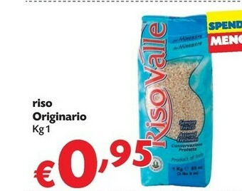 Pam Originario Riso offerta