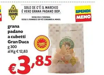 Pam Gran duca Grana Padano offerta