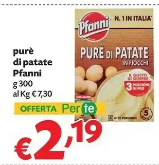 Pam Pfanni Purè Di Patate In Fiocchi offerta