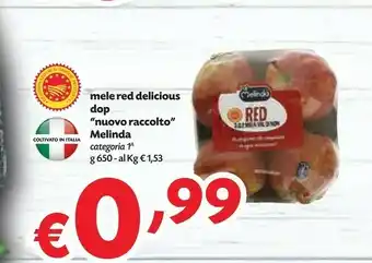 Pam Melinda Mele Red Delicius Dop offerta