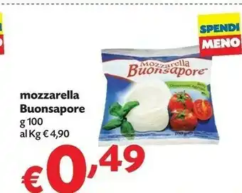 Pam Buonsapore Mozzarella offerta