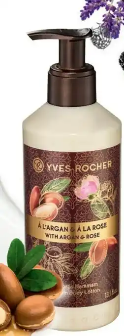 Yves Rocher Latte Corpo Argan & Rosa 390 Ml
