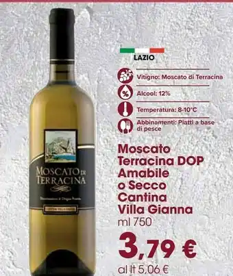 Cantina villa gianna Vino bianco