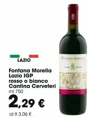Carrefour Market Fontana Vino offerta