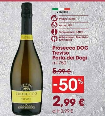Carrefour Market Prosecco offerta