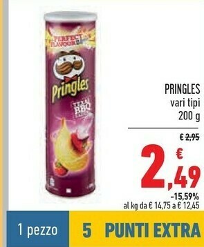 Conad Pringles Original 200 G(ml) offerta