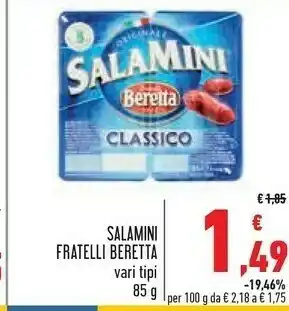 Conad City Beretta Salame offerta
