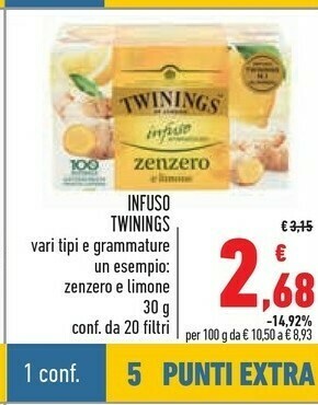 Conad Twinings Infuso offerta