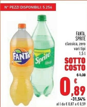 Conad Fanta Fanta offerta