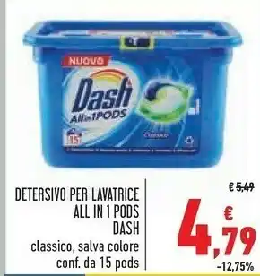 Conad City Dash Detersivo lavatrice offerta