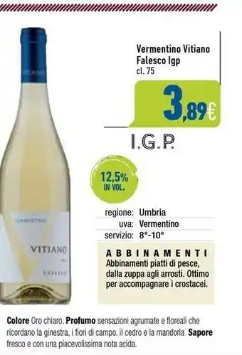 Vermentino Vitiano Falesco IGP