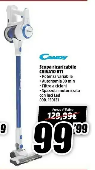 MediaWorld Candy Scopa elettrica offerta