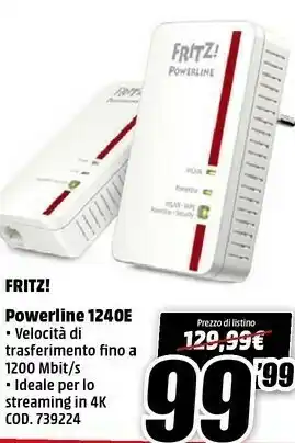 MediaWorld Fritz! Router wifi offerta