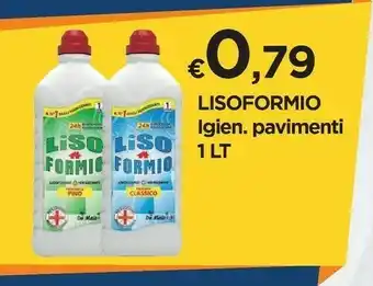 Lisoformio Igienizzante Pavimenti
