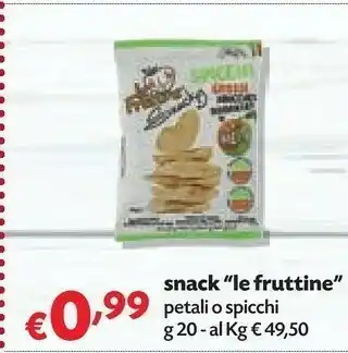 Snack Le Fruttine