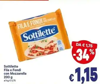 A&O Sottilette offerta