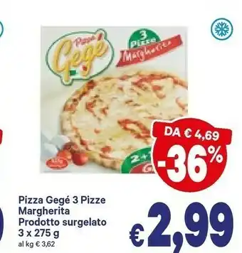 A&O Gegè Pizza surgelata offerta