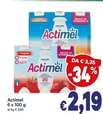 A&O Actimel Actimel offerta