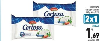 Conad Galbani Certosa 165 G(ml) offerta