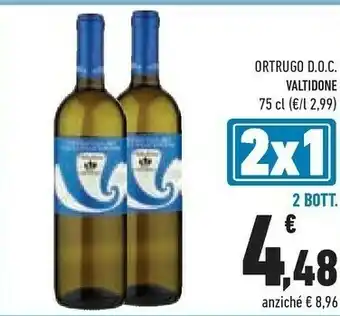 Conad Cantina valtidone Ortrugo Doc 75 Cl offerta