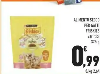 Conad Purina Alimento Secco Per Gatti Friskies offerta
