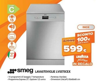 Expert Smeg LVS373CEX offerta
