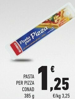 Conad Conad - Pasta Per Pizza 385 G offerta