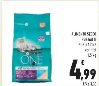 Conad Purina One Alimento Secco Per Gatti offerta