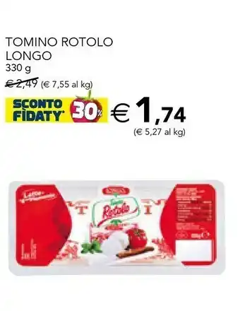 Esselunga Longo - Tomino Del Boscaiolo Originale Confezione Famiglia 360 G(ml) offerta