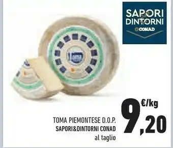 Conad Conad Toma Piemontese DOP Sapori & Dintorni offerta
