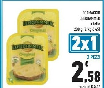 Conad Leerdammer Formaggio A Fette offerta