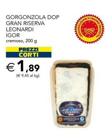 Esselunga Leonardi Gorgonzola Gran Riserva offerta