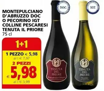 Il Gigante Montepulciano d'Abruzzo offerta