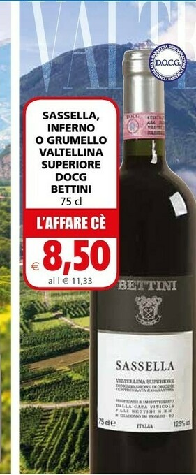 Valtellina Vino rosso