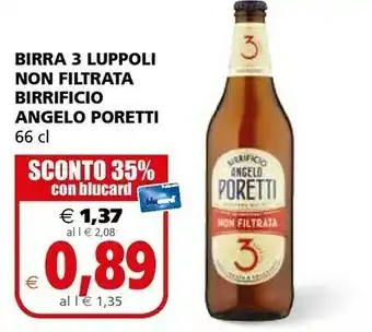 Il Gigante Angelo poretti Birra offerta