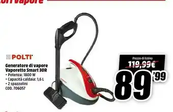 MediaWorld Polti Vaporetto offerta