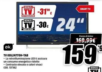 MediaWorld Tv offerta