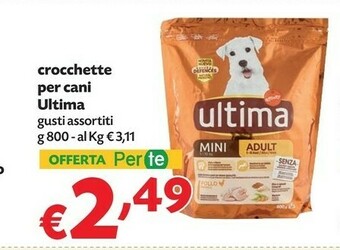 Pam Ultima Crocchette Per Cani offerta