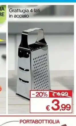 Satur Grattugia 4 Lati In Acciaio offerta