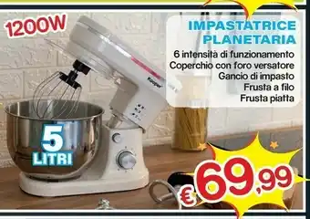 Satur Kooper Impastatrice Planetaria offerta