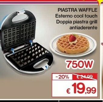 Satur Piastra Waffle offerta
