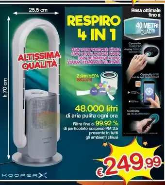 Satur Kooper Respiro 4 In 1 offerta