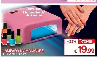Satur Lampada UV Manicure offerta