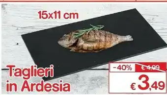 Satur Taglieri In Ardesia 15x11 Cm offerta