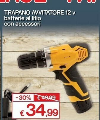 Satur Trapano Avvitatore offerta
