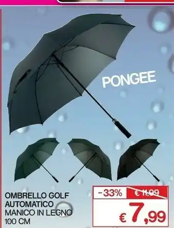 Satur Ombrello Golf Automatico offerta