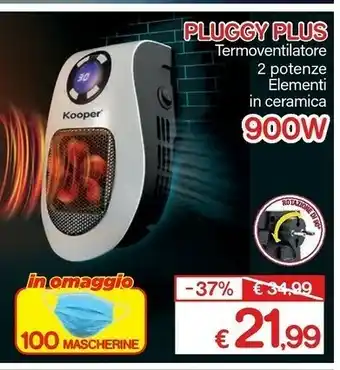 Satur Kooper Pluggy Plus offerta