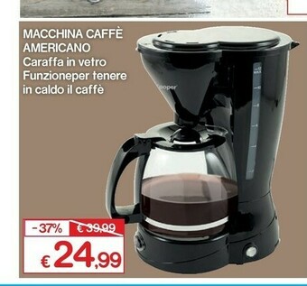 Satur Macchina Caffe Americano offerta