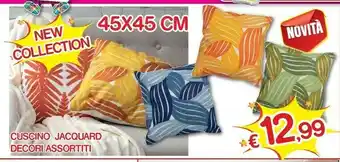 Satur Jacquard Cuscino offerta