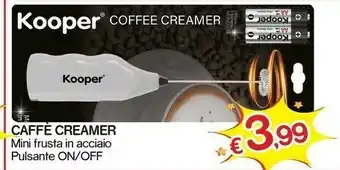 Satur Kooper Caffe Creamer offerta
